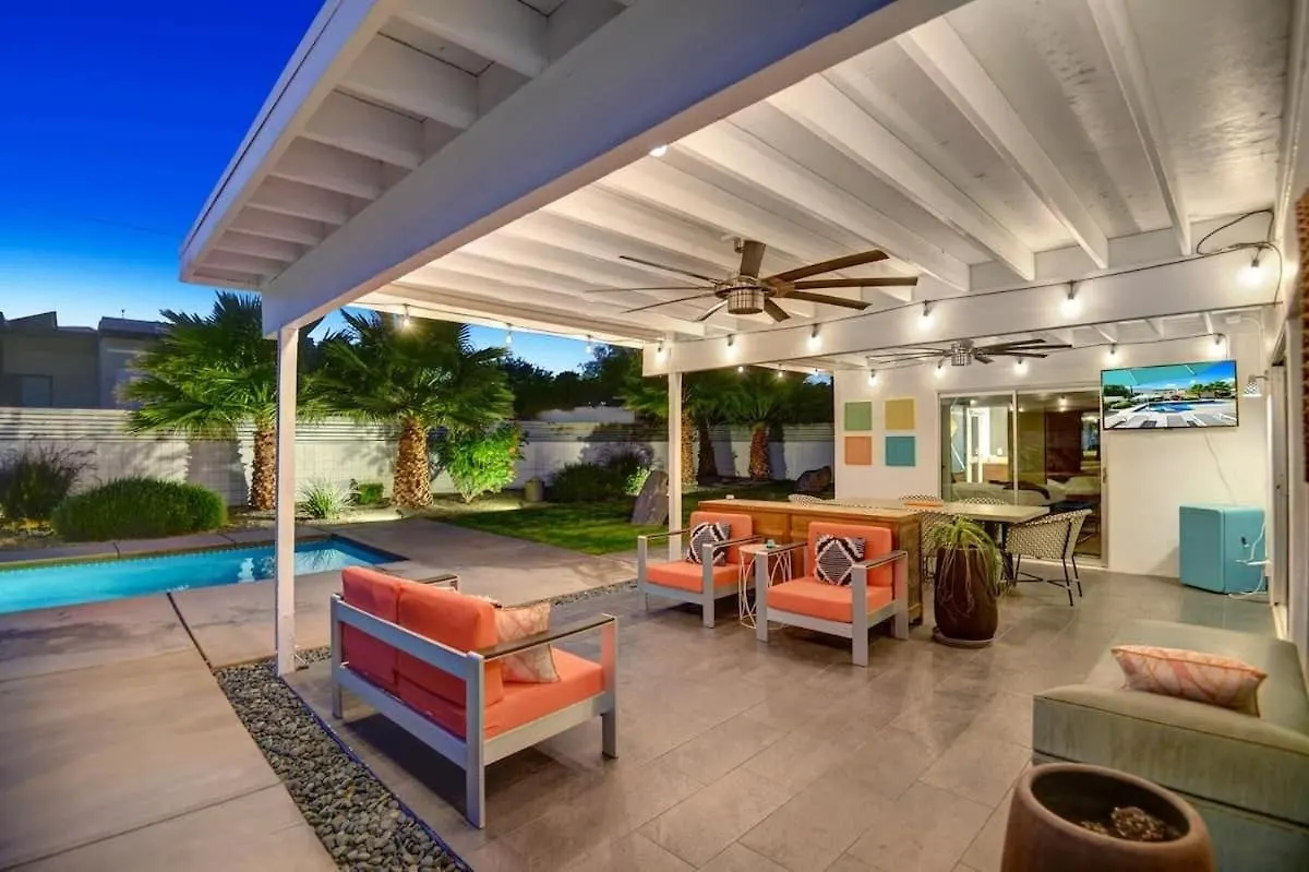 Biskra By Avantstay Classic Palm Springs Getaway Woutdoor Livingpool Permit4869 0*,