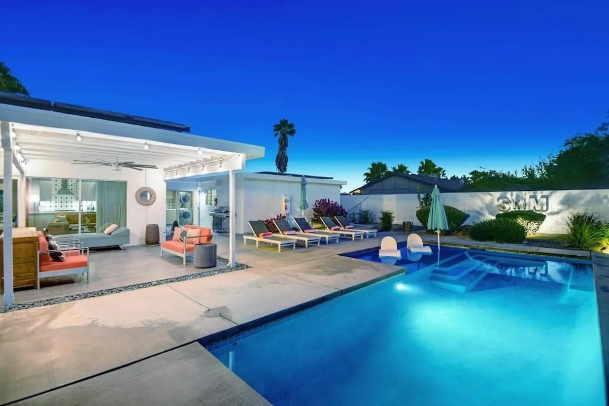 Biskra By Avantstay Classic Palm Springs Getaway Woutdoor Livingpool Permit4869